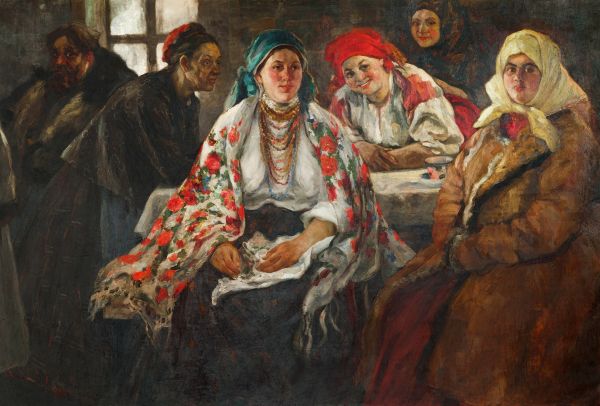 Русские крестьянки.
